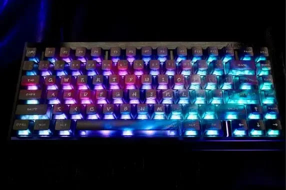 IPI Aurora 65/75 Gaming Keyboard Magnetic Axis Single Mode Wired Hot Swap Rgb Light Hifi 75-Key Rt0.01 For Esports And Game Gift