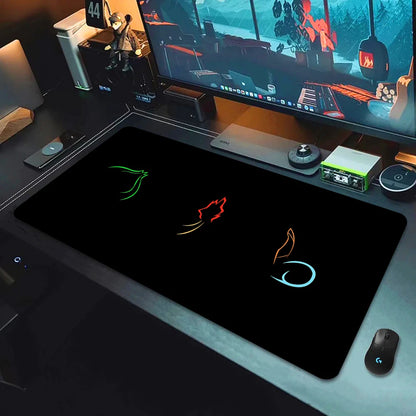 Kawaii P-pokemon Mousepad Table Playmat TCG CCG Mat Trading Card Game Mat Mouse Pad Gaming Play Mat Mousepad 35x60CM