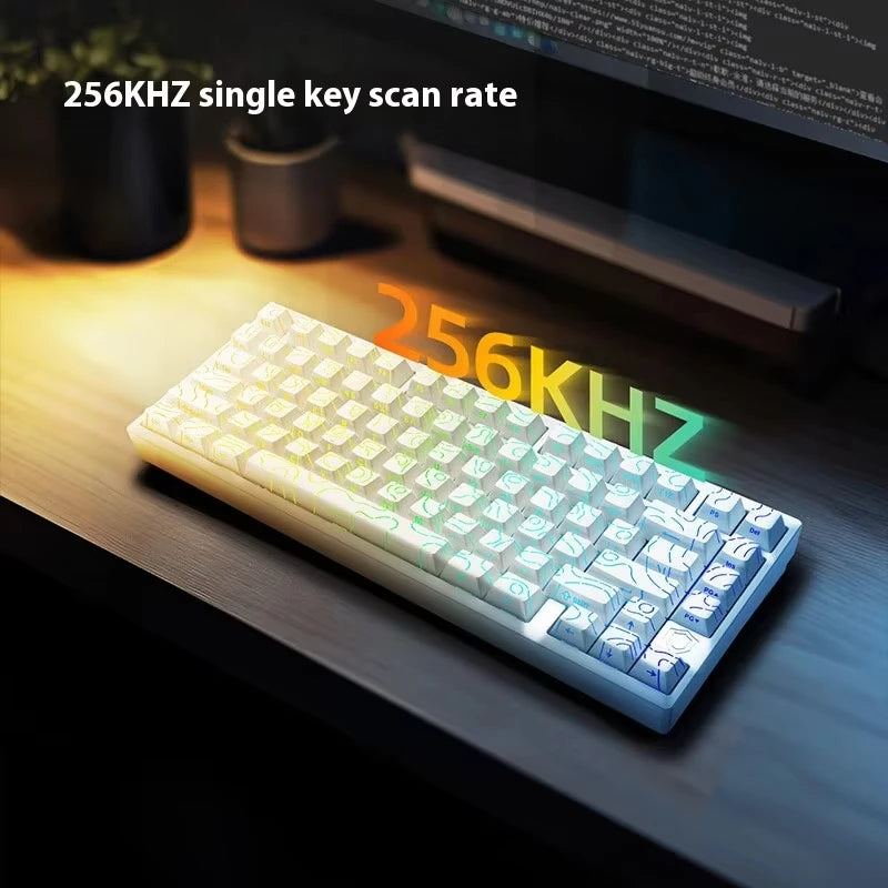 New IROK MG75 Pro MAX Magnetic Switch Keyboard Aluminium Alloy ARGB Backlight Gasket Gaming Keyboard PC Gamer Wired Hall Effect