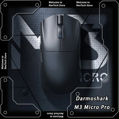 Darmoshark M3 Micro Pro Bluetooth Wireless Gaming Mouse 8K Tri-Mode PAM3950 Mouse Lightweight Small Hand Mice Long Battery Life
