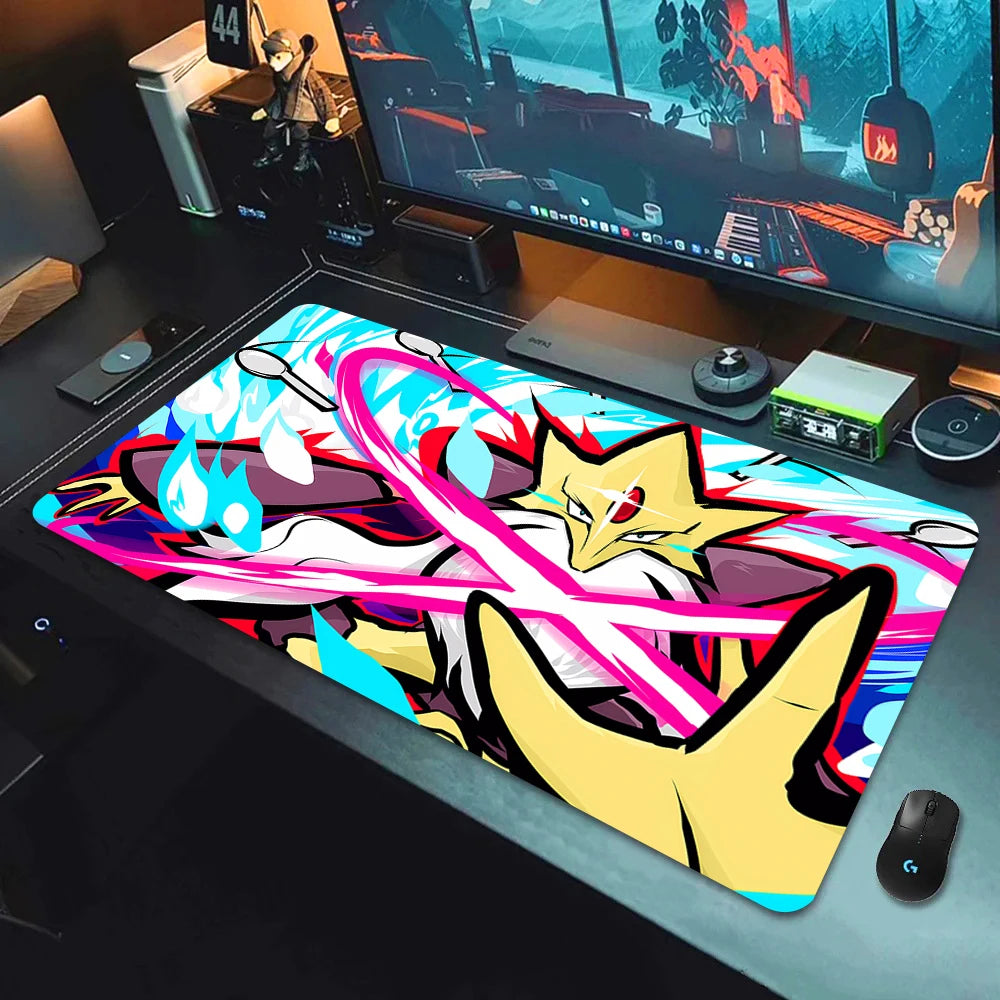 Kawaii P-pokemon Mousepad Table Playmat TCG CCG Mat Trading Card Game Mat Mouse Pad Gaming Play Mat Mousepad 35x60CM