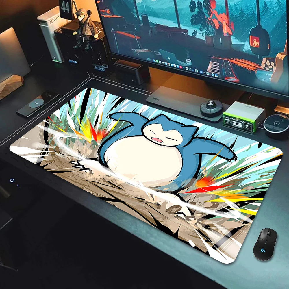 Kawaii P-pokemon Mousepad Table Playmat TCG CCG Mat Trading Card Game Mat Mouse Pad Gaming Play Mat Mousepad 35x60CM
