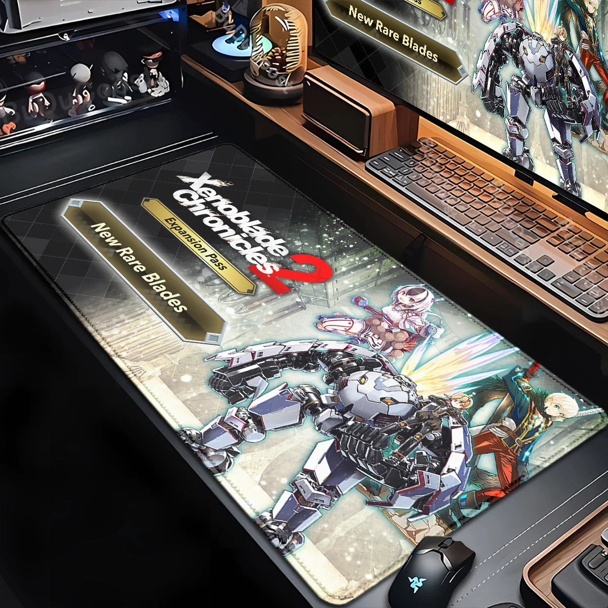 Large Mouse Pad Xenoblade Chronicles Gaming Carpet Computer Office Accessories Mouse Mats XXL Bottom Anti slip Keyboard Mausepad