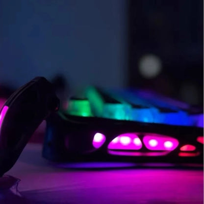 GravaStar K1 Bluetooth Wireless Aluminium Alloy Mechanical Keyboard  Tri-Mode RGB Light E-sports Gaming Keyboard PC Accessories