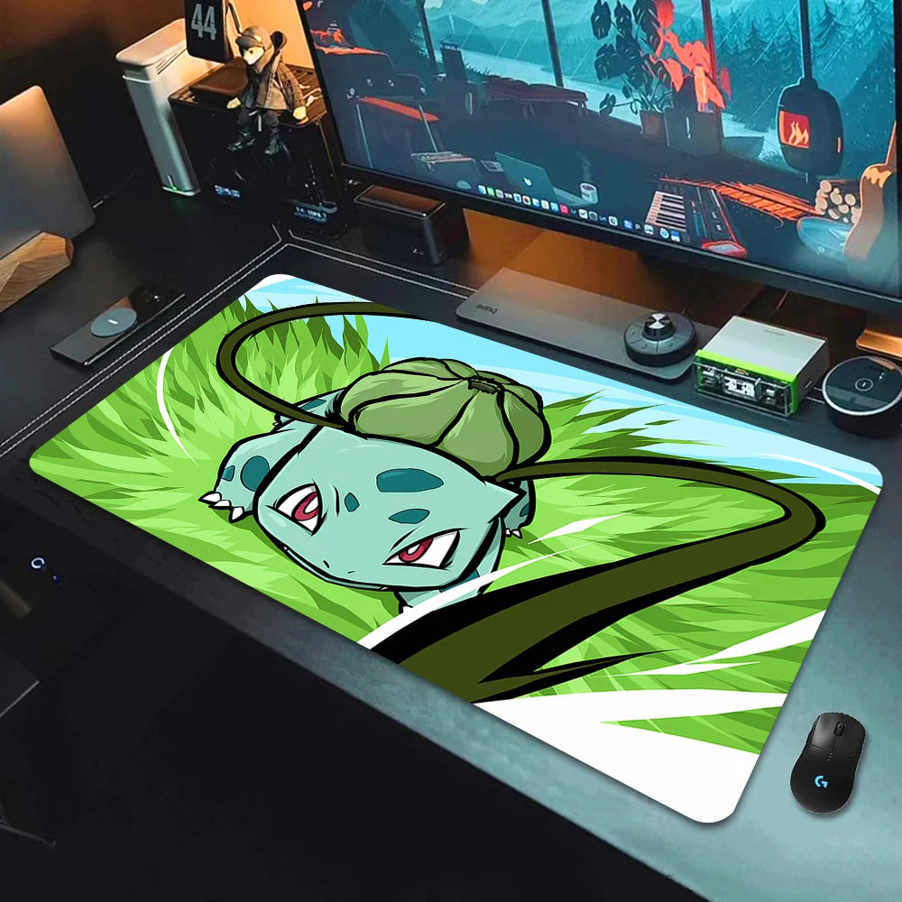 Kawaii P-pokemon Mousepad Table Playmat TCG CCG Mat Trading Card Game Mat Mouse Pad Gaming Play Mat Mousepad 35x60CM