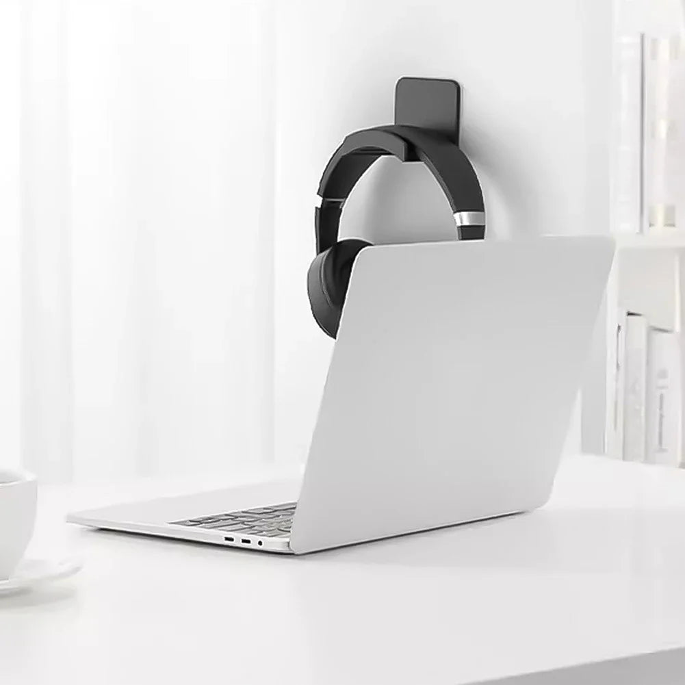 Universal Wall Mounted Headphone Stand Gaming Controller Holder Headset Display Rack Under Desk Hanger Hook For Earphone