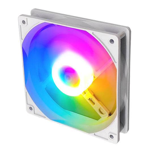 Manmu Fetival Pormotion 120mm Computer Fan Rainbow RGB/ High Cooling Performance Gaming PC Fan