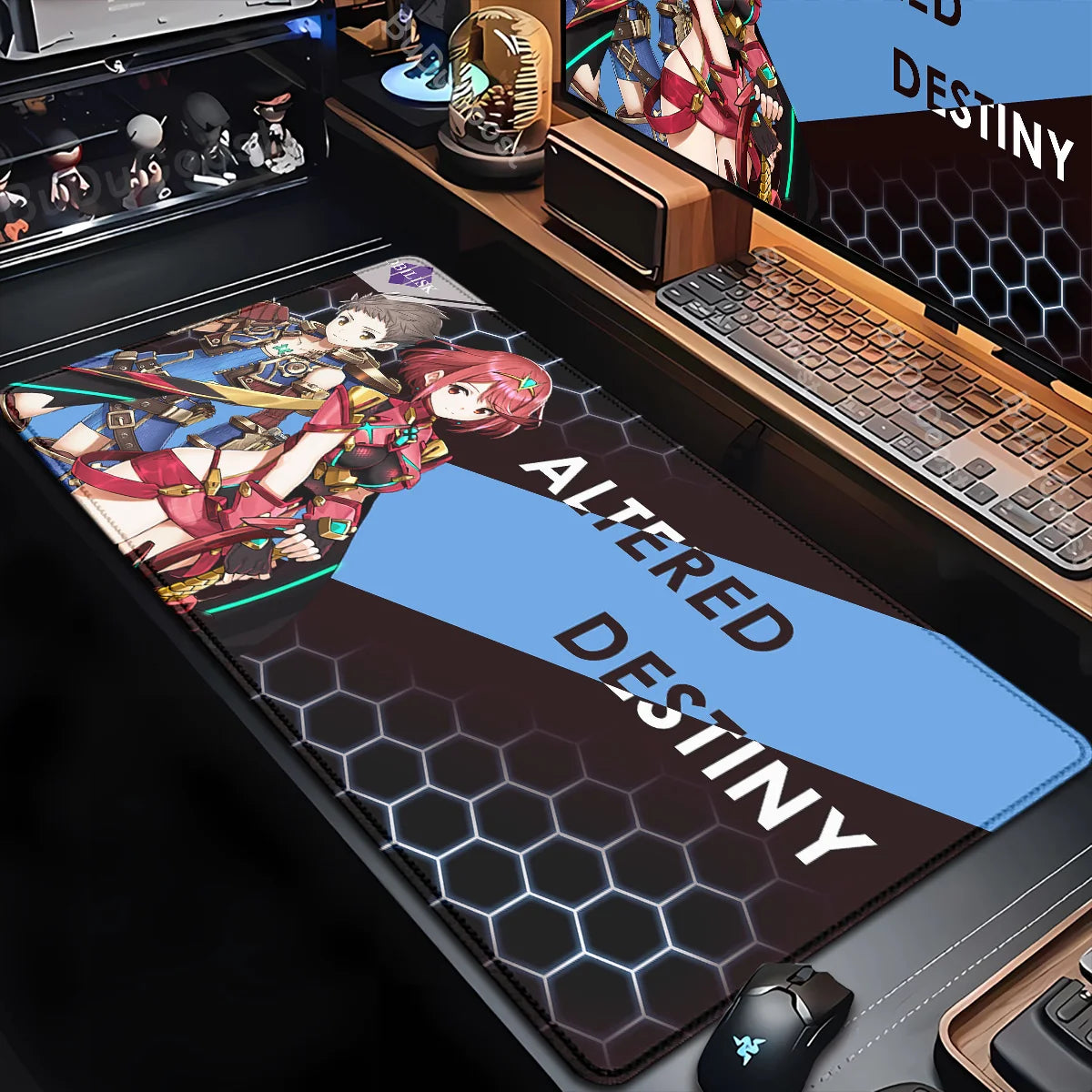 Large Mouse Pad Xenoblade Chronicles Gaming Carpet Computer Office Accessories Mouse Mats XXL Bottom Anti slip Keyboard Mausepad