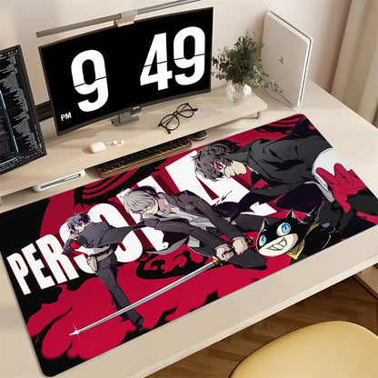 Mouse Pad PC Non Slip Rubber Cool Mousepad Laptop Gamer Cabinet Keyboard Pads Office Computer Gaming P-persona 5 Desk Mouse Mat