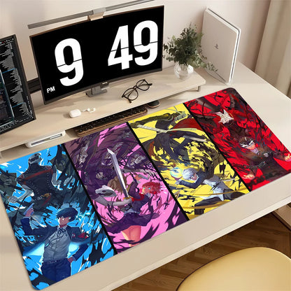 Mouse Pad PC Non Slip Rubber Cool Mousepad Laptop Gamer Cabinet Keyboard Pads Office Computer Gaming P-persona 5 Desk Mouse Mat