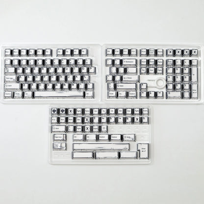 GMK WOB Keycaps Comic Style Cherry Profile PBT Dye-Sub 151 Keys For Mechanical Gaming Keyboard Thicken Keycaps Wooting ISO