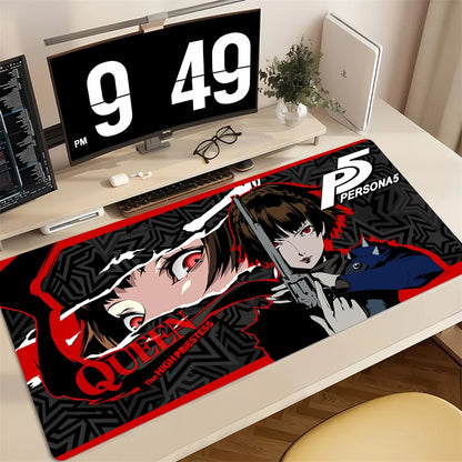 Mouse Pad PC Non Slip Rubber Cool Mousepad Laptop Gamer Cabinet Keyboard Pads Office Computer Gaming P-persona 5 Desk Mouse Mat