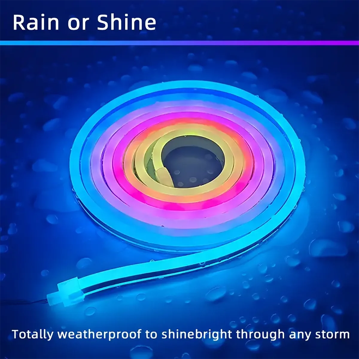 RGBIC Smart BT Neon Strip Lights LED Gaming Ambient Lighting USB 5V Flexible light strip For TV /PC Backlight Strips Home Decor