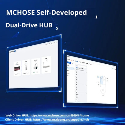 MCHOSE L7 Ultra Gaming Mouse Lightweight Three-mode Bluetooth Pro Wireless PAW3395 For Electronic Games Consumer Electronics