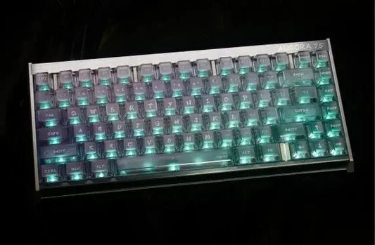 IPI Aurora 65/75 Gaming Keyboard Magnetic Axis Single Mode Wired Hot Swap Rgb Light Hifi 75-Key Rt0.01 For Esports And Game Gift