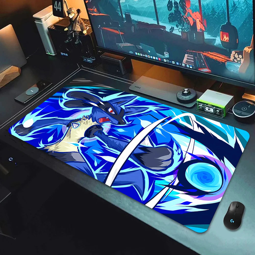 Kawaii P-pokemon Mousepad Table Playmat TCG CCG Mat Trading Card Game Mat Mouse Pad Gaming Play Mat Mousepad 35x60CM