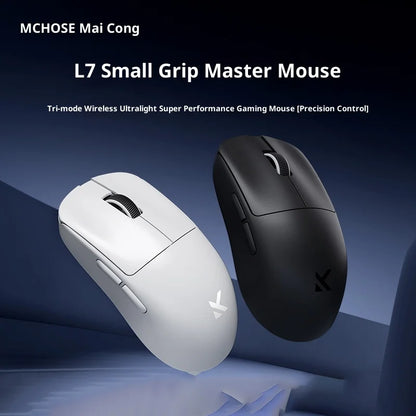 MCHOSE L7 Ultra Gaming Mouse Lightweight Three-mode Bluetooth Pro Wireless PAW3395 For Electronic Games Consumer Electronics