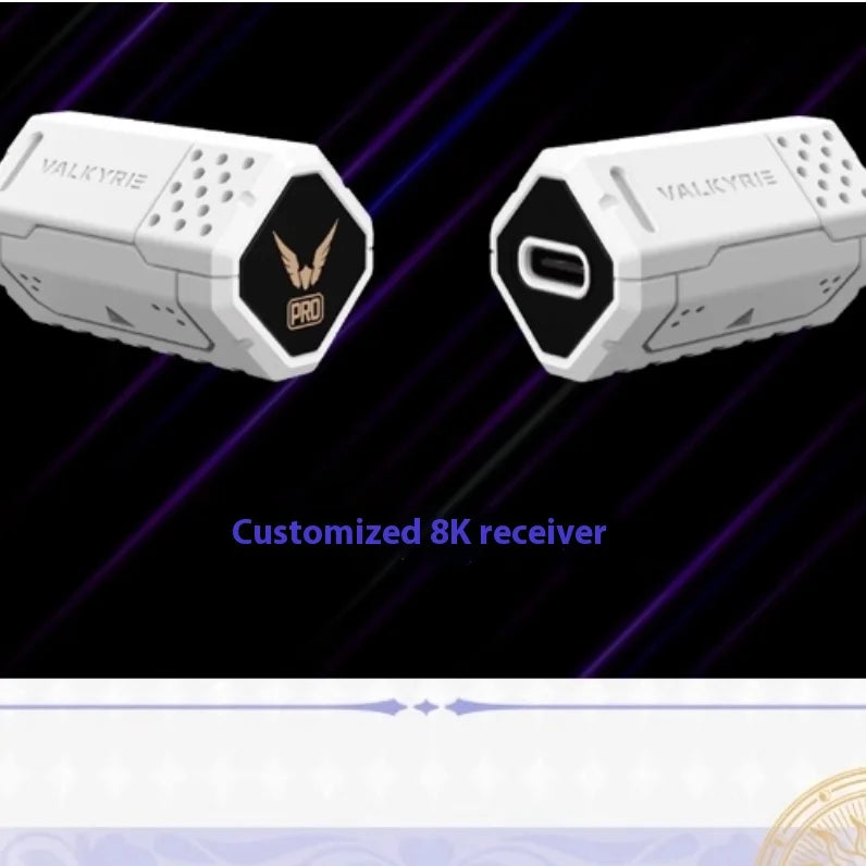 Valkyrie VK M3 PRO Gaming Mouse Wired 2.4G Bluetooth Triple Mode 8K Wireless Receiver High Precision Computer Mice Accessories