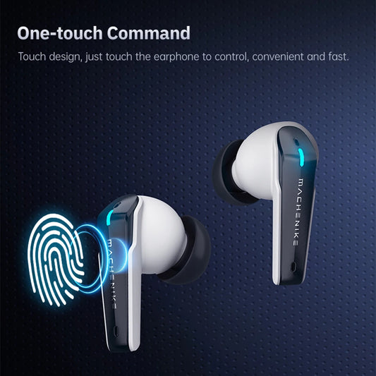 MACHENIKE TH60 AI Wireless Bluetooth Headphones AI Translator Earphone IN-Ear Gaming Earphones IPX5 Waterproof Bluetooth 5. 4