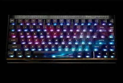 IPI Aurora 65/75 Gaming Keyboard Magnetic Axis Single Mode Wired Hot Swap Rgb Light Hifi 75-Key Rt0.01 For Esports And Game Gift