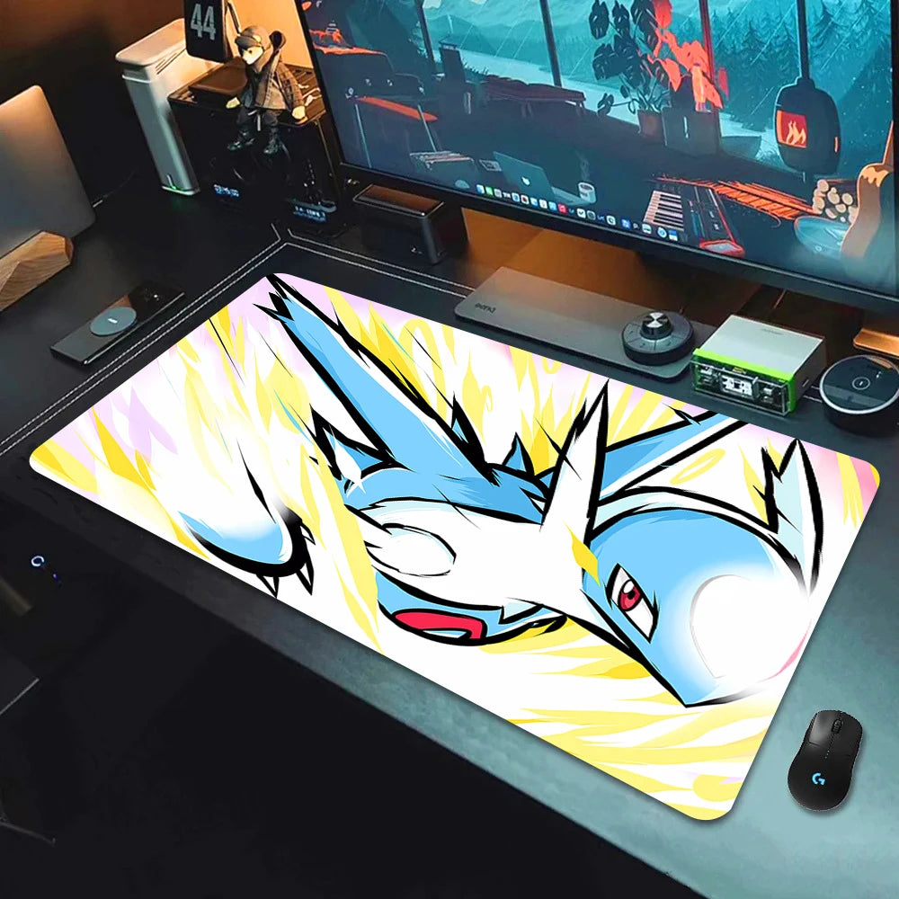Kawaii P-pokemon Mousepad Table Playmat TCG CCG Mat Trading Card Game Mat Mouse Pad Gaming Play Mat Mousepad 35x60CM