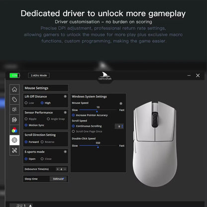 Darmoshark M3 Micro Pro Bluetooth Wireless Gaming Mouse 8K Tri-Mode PAM3950 Mouse Lightweight Small Hand Mice Long Battery Life