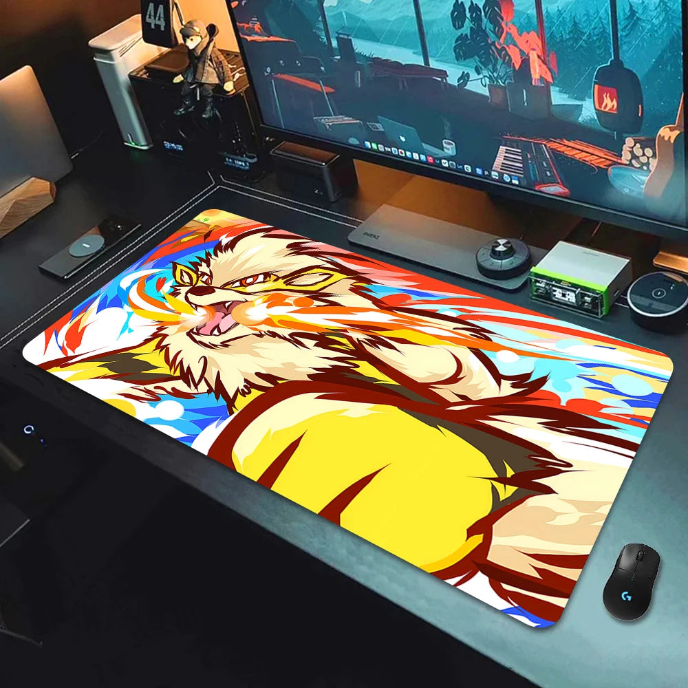 Kawaii P-pokemon Mousepad Table Playmat TCG CCG Mat Trading Card Game Mat Mouse Pad Gaming Play Mat Mousepad 35x60CM