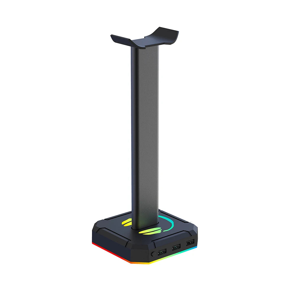 RGB Gaming Headphone Stand Desktop Earphone Holder Hanger Gamer Headset Display Stand Headset Holder Hanger Earphone Accessories