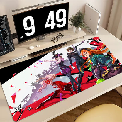 Mouse Pad PC Non Slip Rubber Cool Mousepad Laptop Gamer Cabinet Keyboard Pads Office Computer Gaming P-persona 5 Desk Mouse Mat