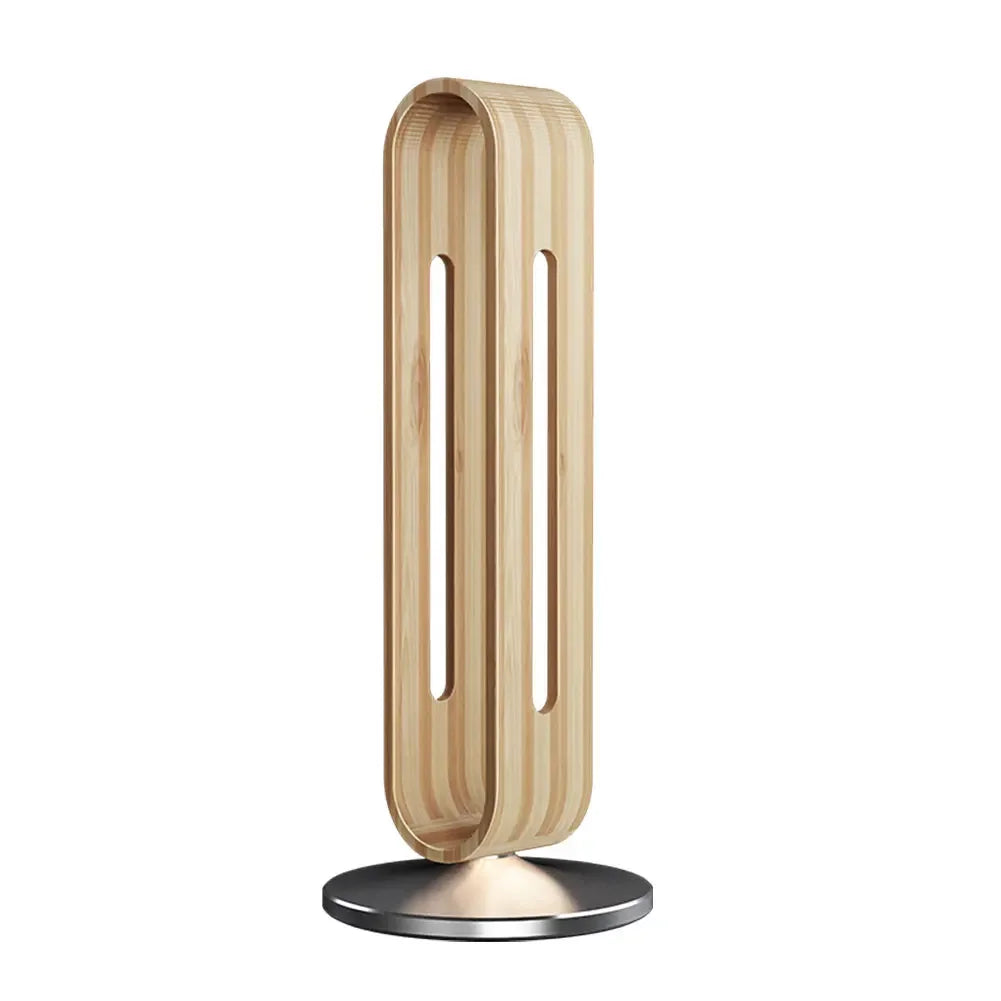 Gaming Headset Hanger Stand Headsets Art Storage Rack Bamboo Wood Aluminum Earphone Display Rack Hanger Holder Bracket